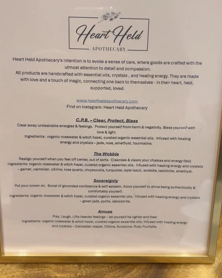 Heart Held Apothecary&rsquo;s first official event 🥳💫💚. A big thank you to @magnolia_aestheticsandwellness and @gretaertl for the introduction and invite.  Such amazing ladies to share the night with. Thank you to @modernwellco for hosting us all.
