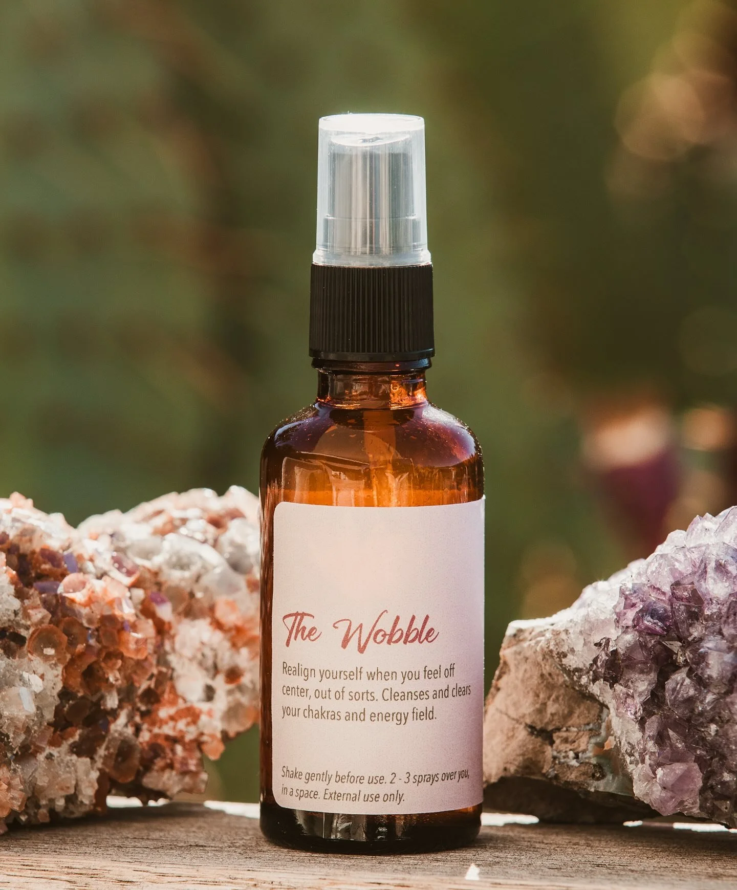 The Wobbles.  We all know what those feel like. Not quite upright or centered - I picture one&rsquo;s spine all out of sorts. The Wobble is made with lots of love to help support you in bringing you aligned to you.  So many beautiful essential oils a