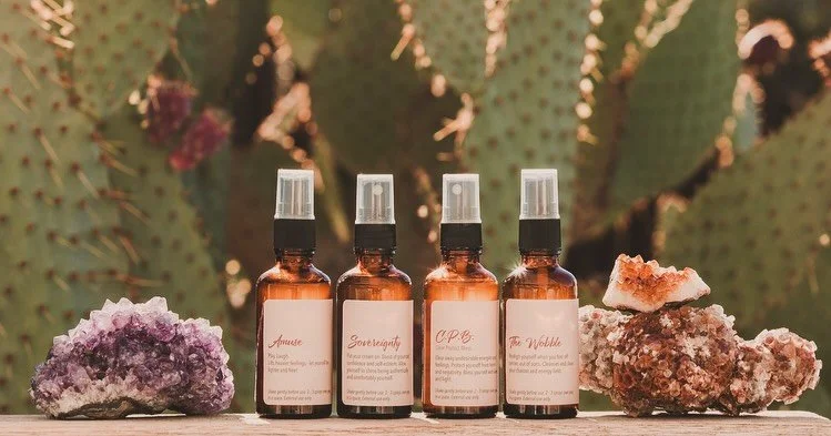 One year ago, I attended a retreat led by @radianceretreats_  where Heart Held Apothecary intention sprays got launched. 
A year later, @gretaertl and @rosiejermakian have become more than just amazing healers, web developer, and coaches - they are p