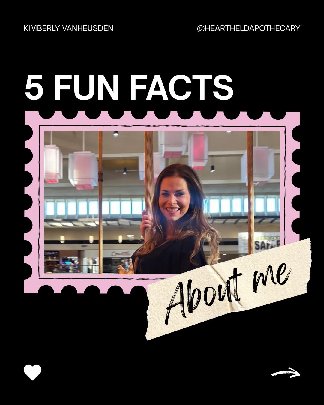 Hello! Happy 2026! I&rsquo;m sharing some fun facts about myself, the creator and owner of Heart Held Apothecary, to start the year. Let&rsquo;s see if we have any in common! What&rsquo;s one fun fact about you?