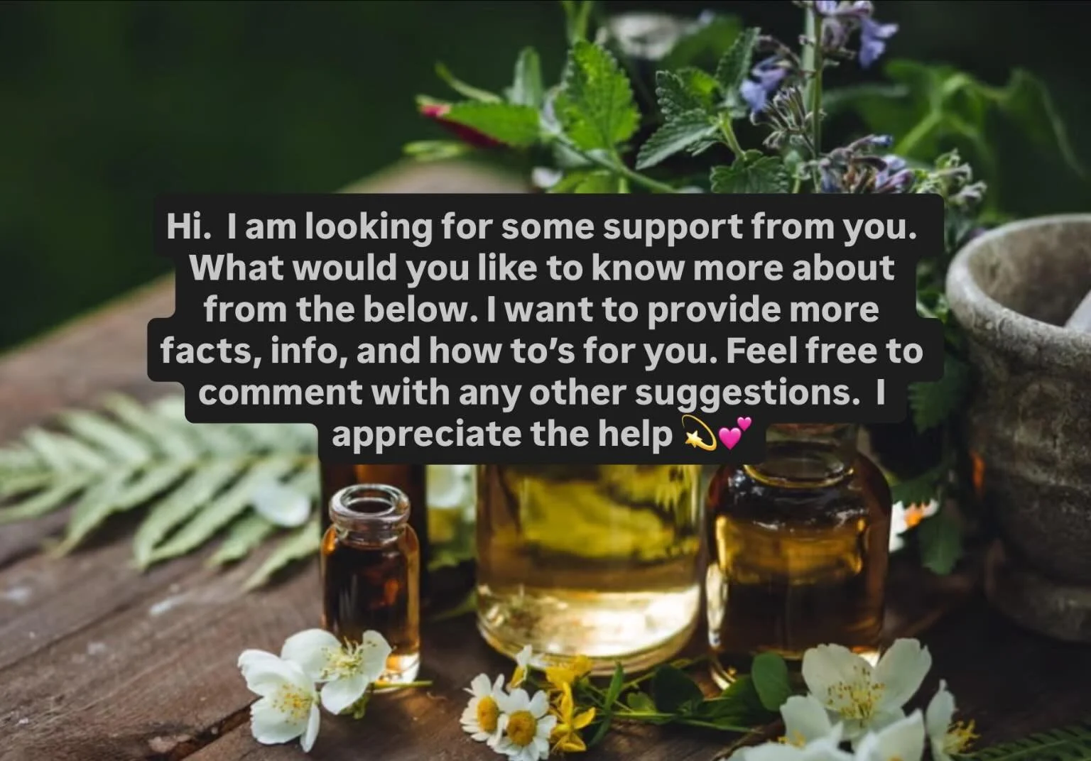 What would you like to know more about?