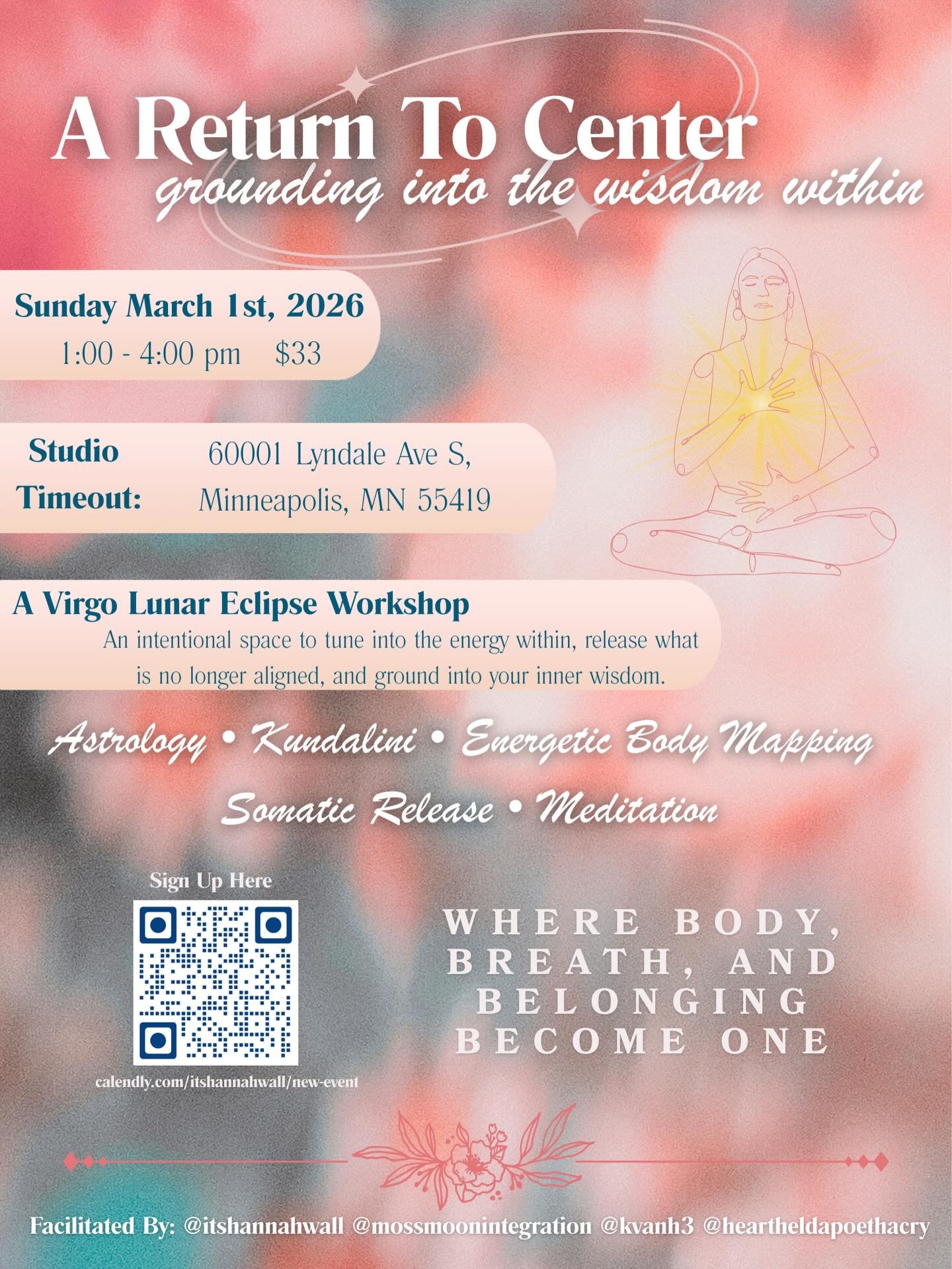 An invitation to clear, intend, and connect into you.  A loving and supportive event curated and guided by myself, @itshannahwall, and @mossmoonintegration.  Let 2026 be the year of the deepest connection to you - in your heart, in your truth, in you