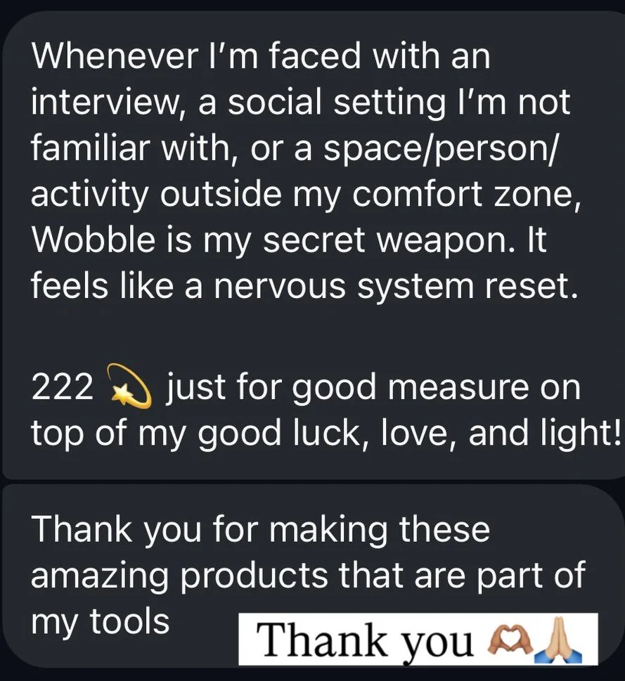 Hearing how Heart Held intention sprays support people makes my heart happy and grateful. It&rsquo;s the reminder of why I make them. Thank you 💕💫 #testimonial #grateful