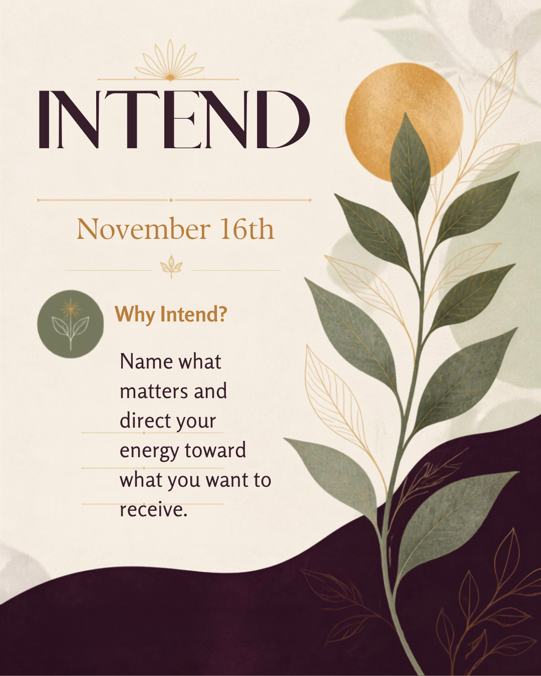 November: Somatics Scent Sound