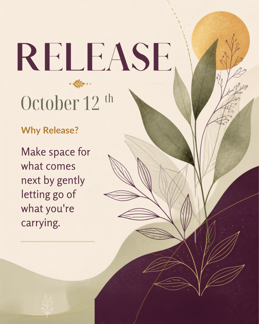 October: Somatics Scent Sound