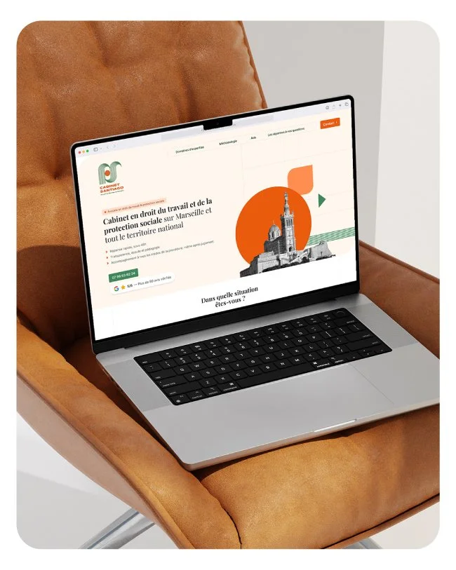 Webdesign - Cabinet Santiago