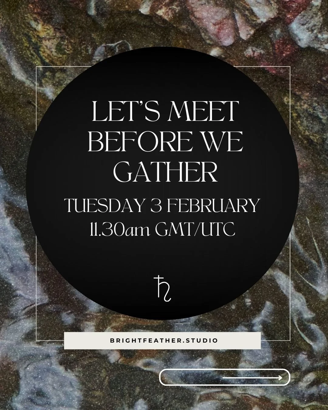 LET'S MEET BEFORE WE GATHER⁠
3RD FEB 11.30am GMT/UTC⁠
(with Venus)⁠
⁠
I trust that the right women will gather.⁠
I trust that we will support each other.⁠
They will trust me as their guide.⁠
I trust that the timing of the calls will be divine.⁠
⁠
Com