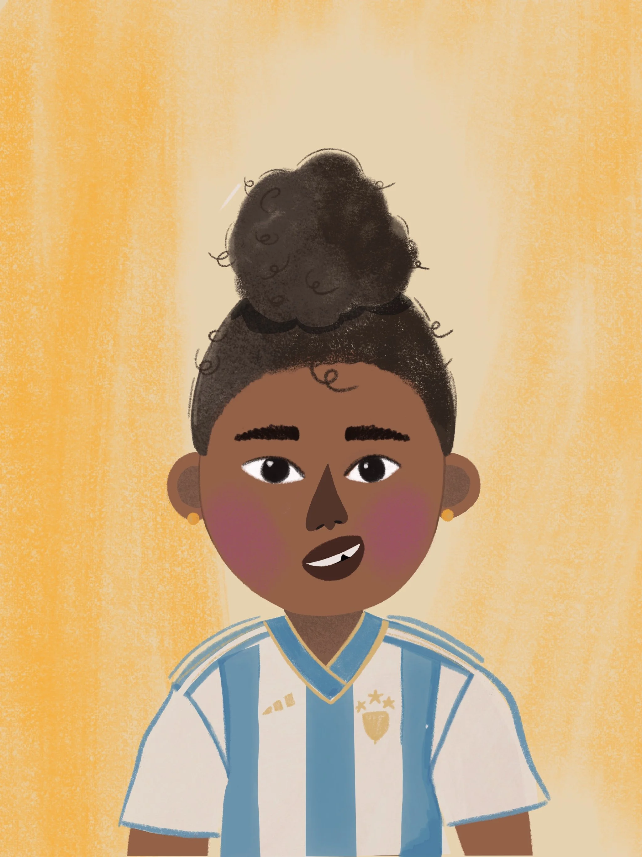 The girl who wanted to be a soccer player