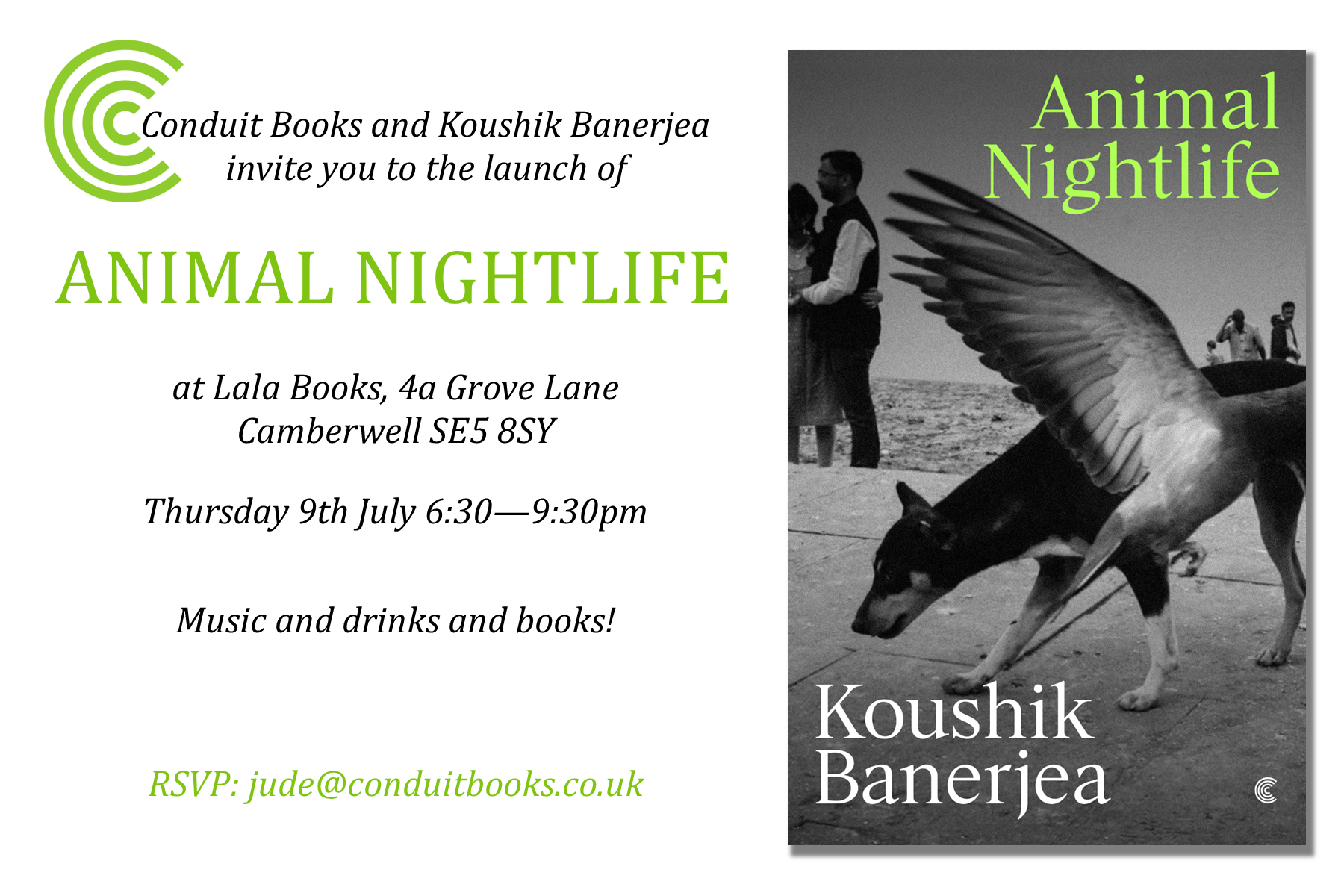 Animal Nightlife: London Book Launch