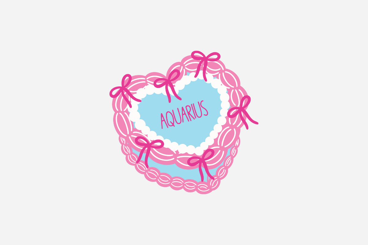 Aquarius Vintage Heart