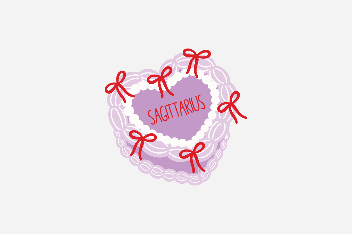 Sagittarius Vintage Heart