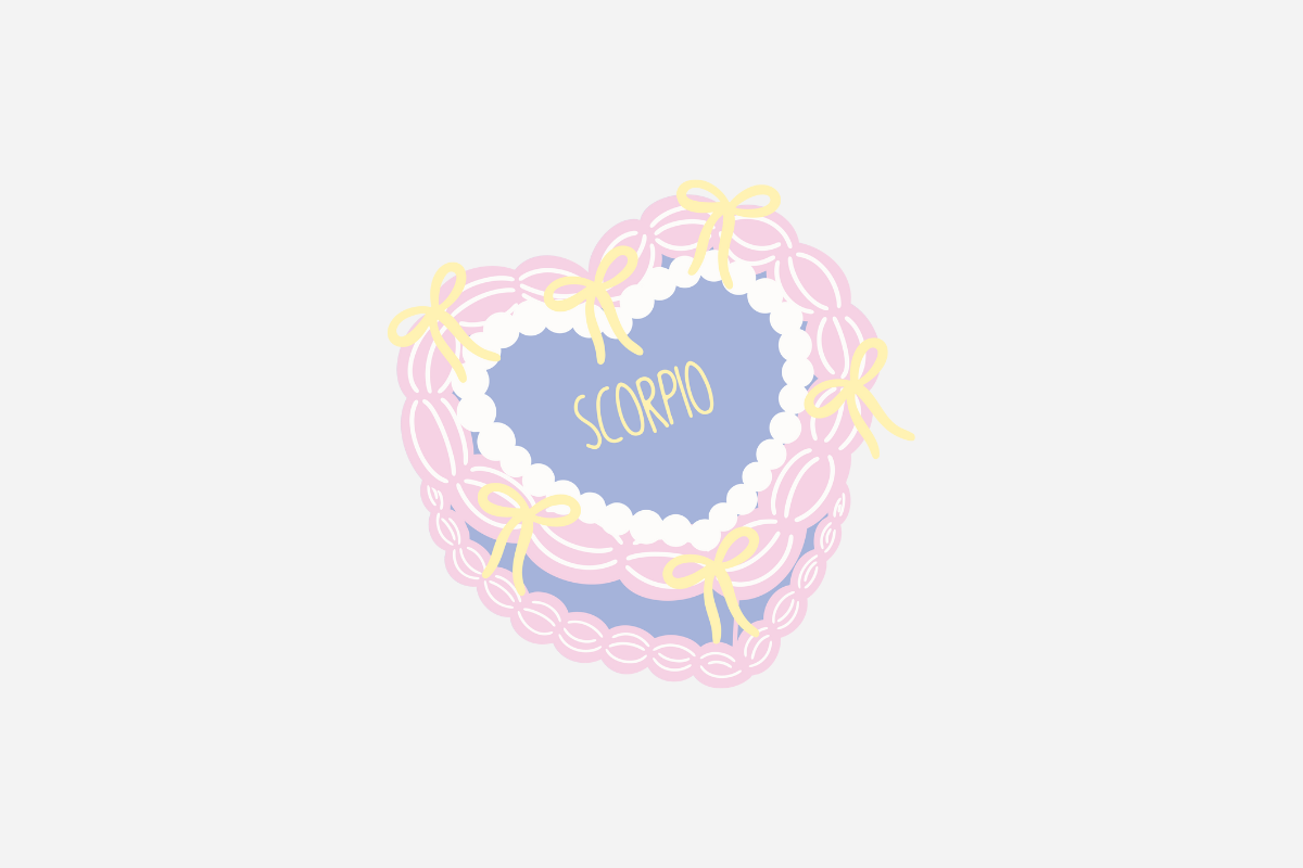 Scorpio Vintage Heart