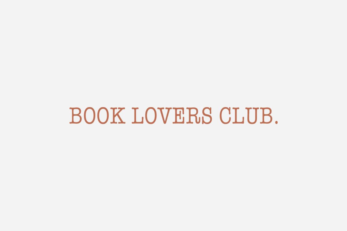 "Book Lovers Club" Bookmark