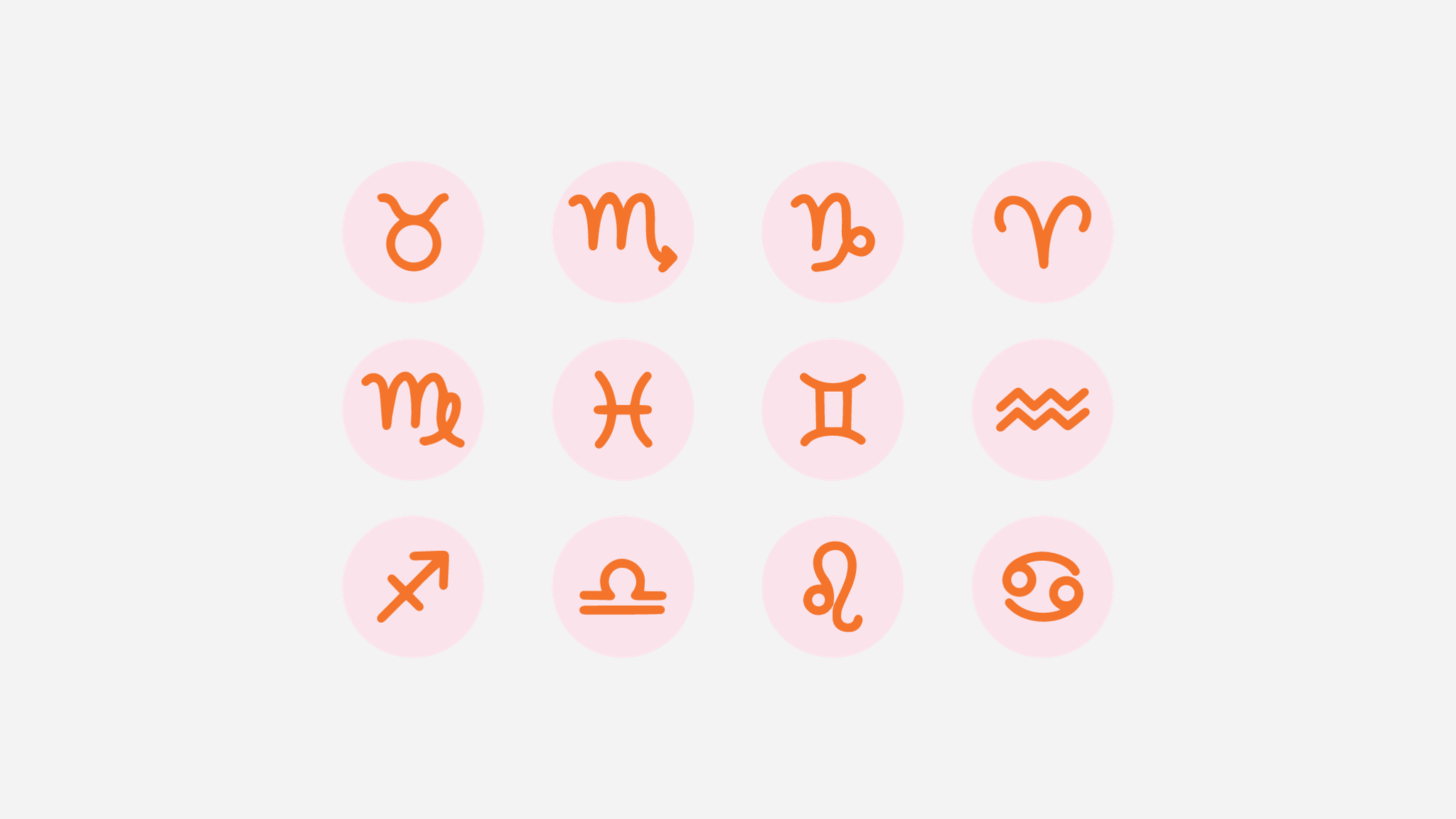 Zodiac Symbols