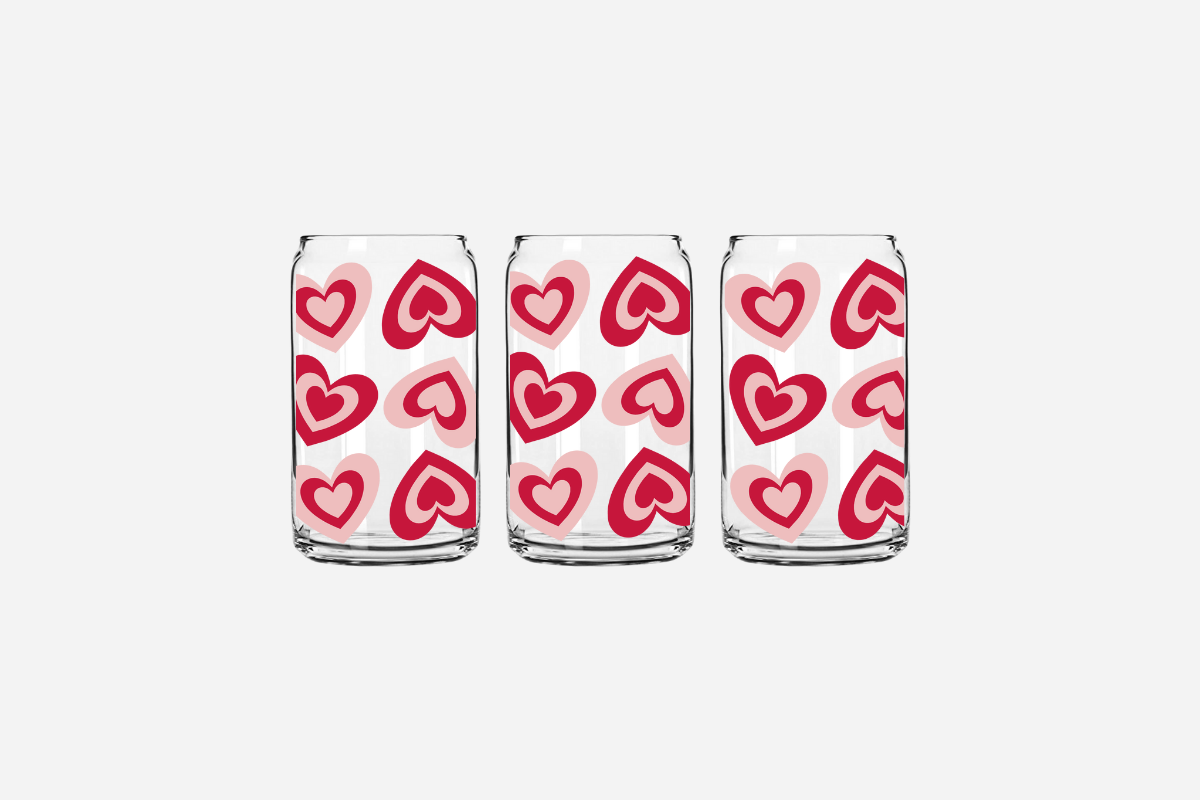 Y2K Heart Cup Wrap