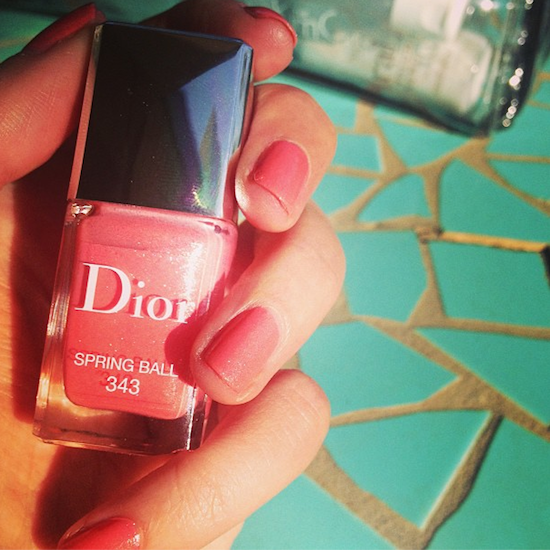Lipgloss for the Nails: Dior Sparkling Shine