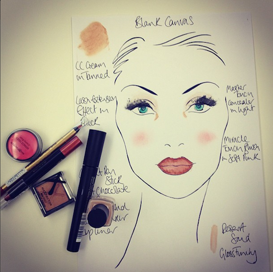 The "Blank Canvas" Makeup Look