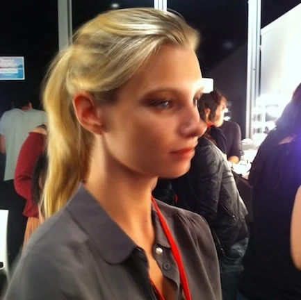 Backstage Beauty at Jaeger LFW 2011