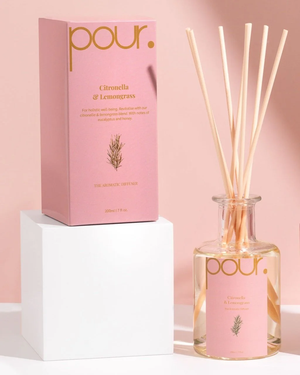 Citronella & Lemongrass Reed Diffuser