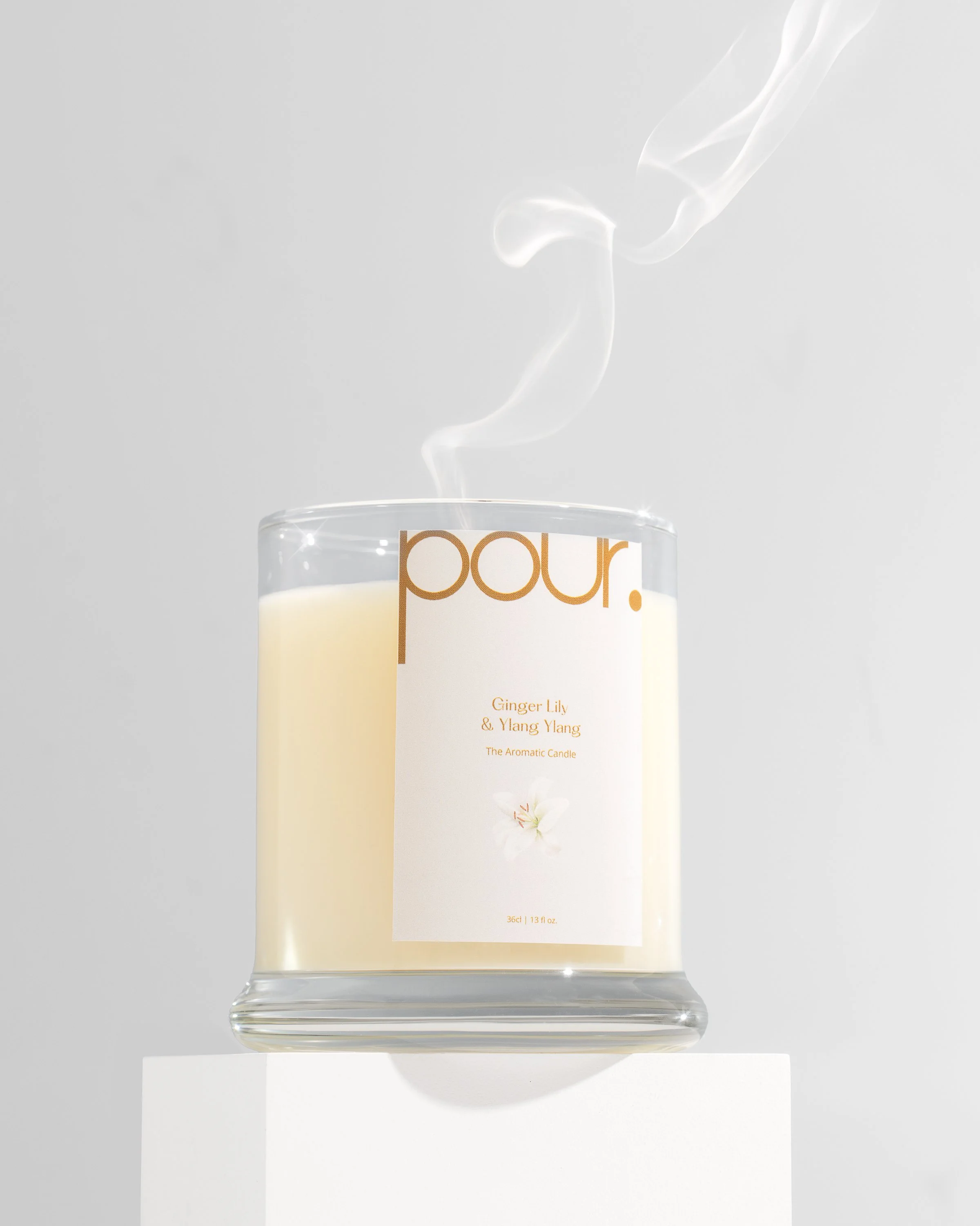 Ginger Lily & Ylang Ylang Scented Candle