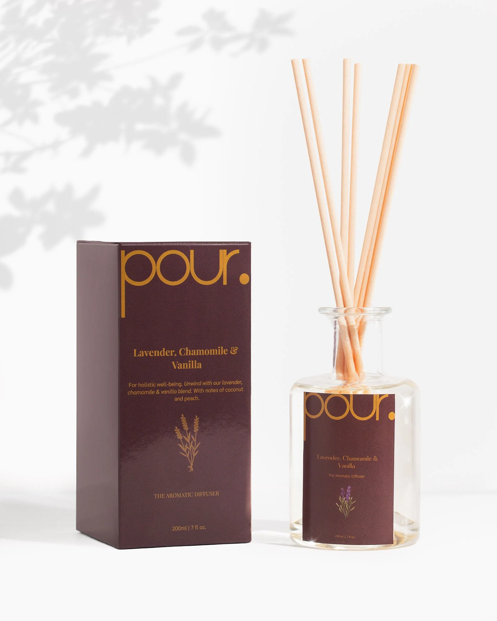 Lavender, Chamomile & Vanilla Reed Diffuser