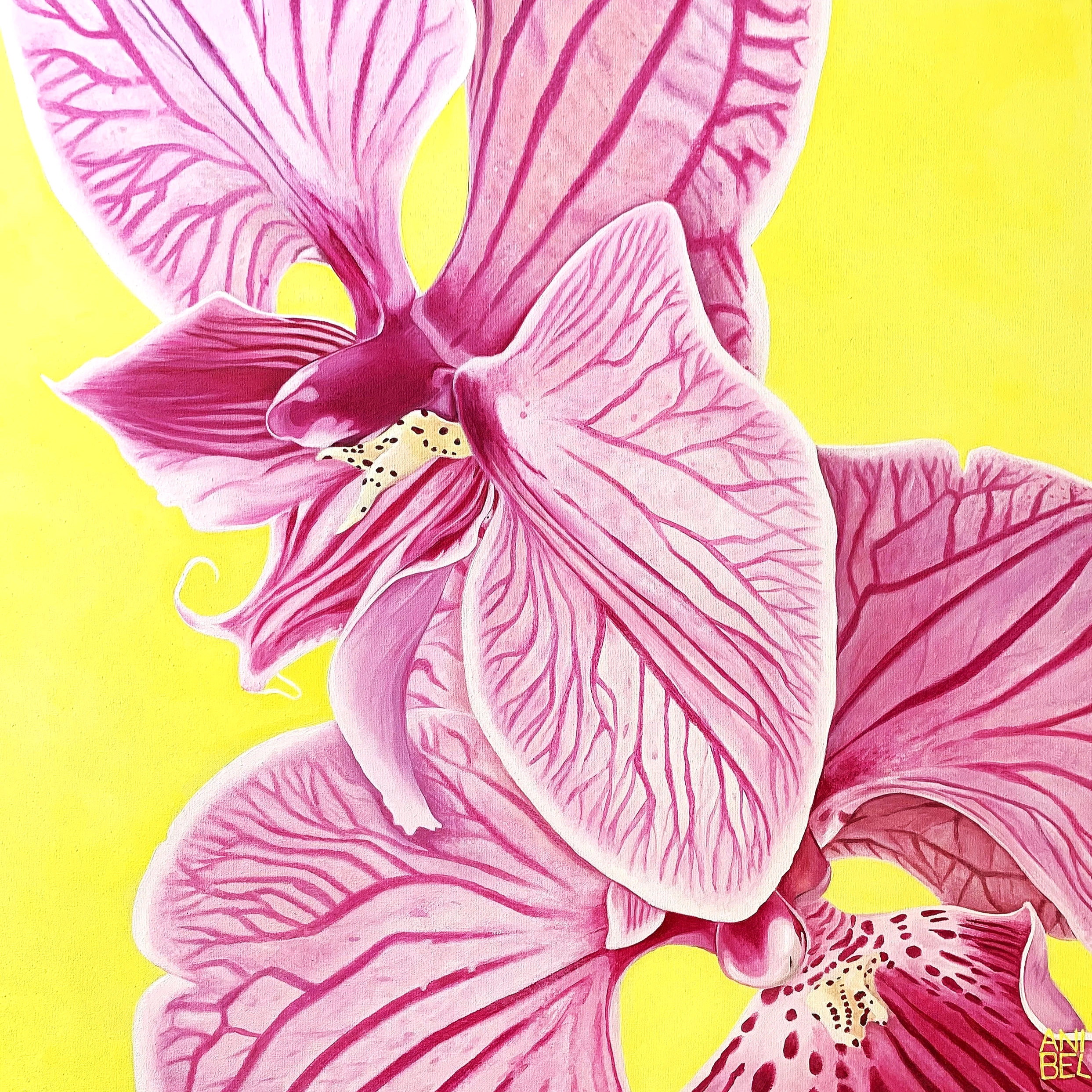 COCKTAIL Huile sur toile 60X60cm 2025