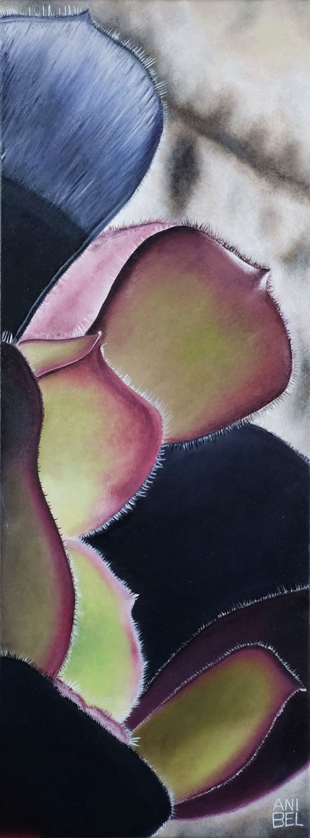 UTOPIA 1 Huile sur toile 30x80cm 2024
Triptyque