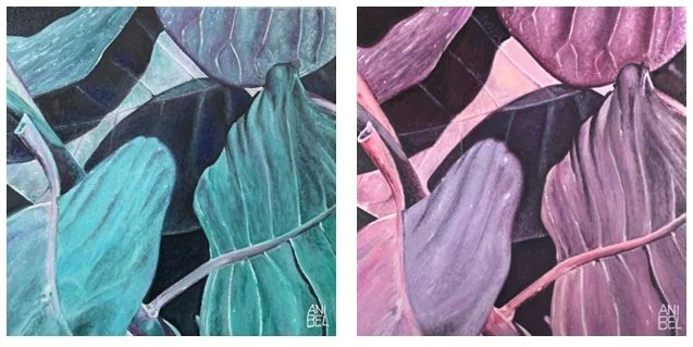 PURPLE PANACHE BLUE PANACHE
Huile sur toile 40X40cm 2025
DIPTYQUE