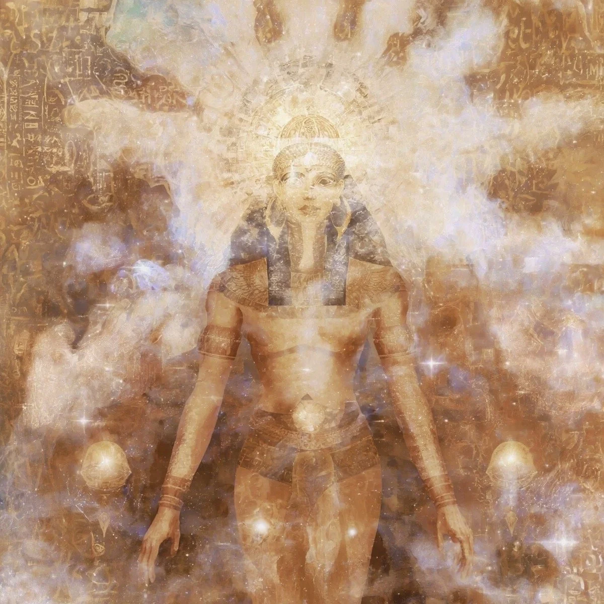 Beach sunrise with colorful sky and reflections on water.