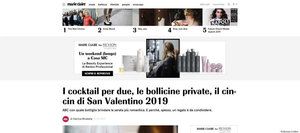 
Marieclaire - Cocktail per due  