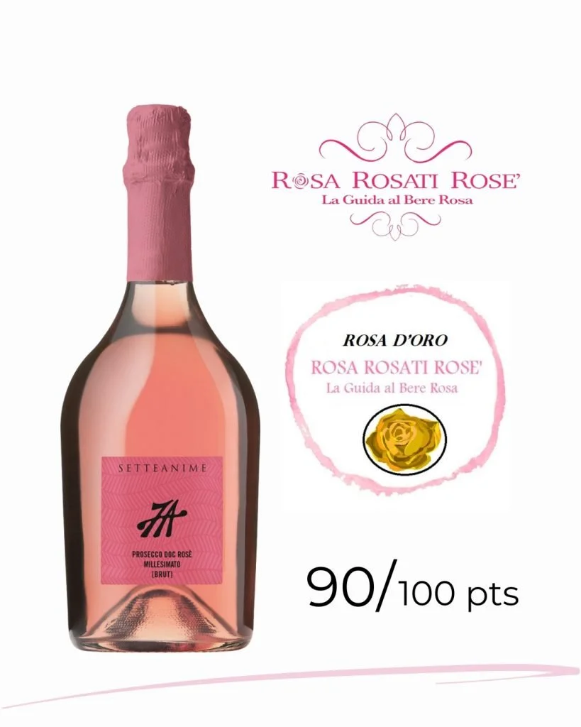 
Il PROSECCO DOC BRUT ROSÉ MILLESIMATO 2023 Raggiunge l'Eccellenza al Concorso Enologico Nazionale Rosa Rosati Rosé  