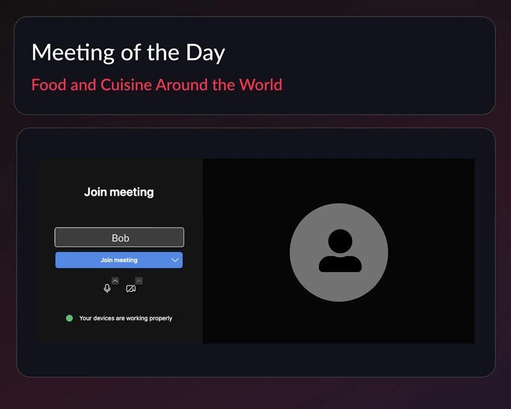 Join at the Scheduled Time