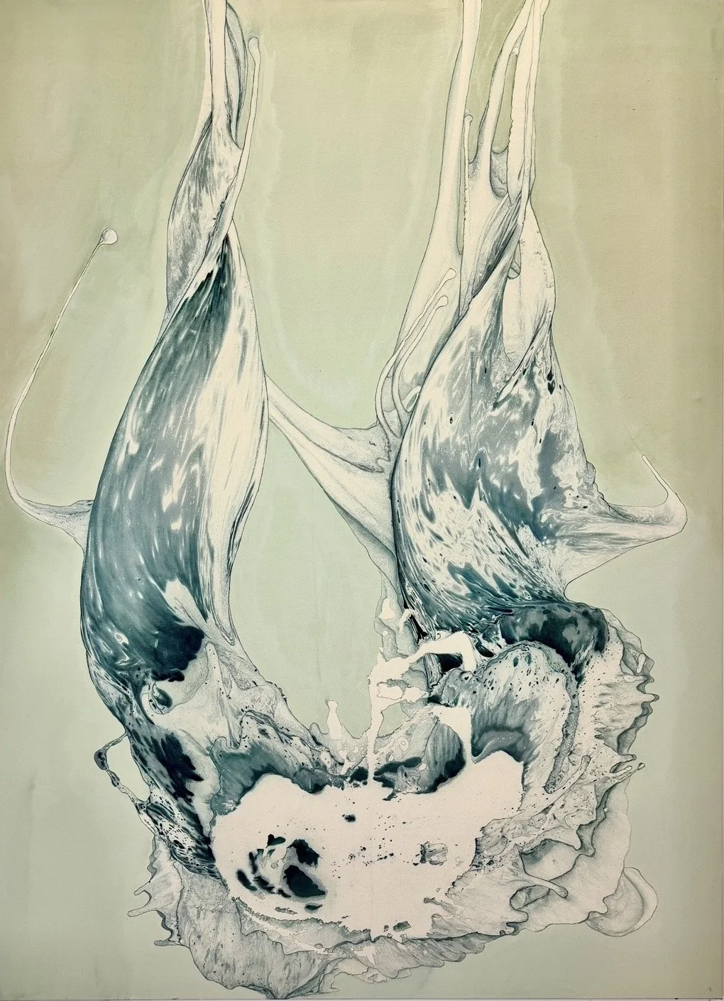 CNK9b, mixed media on canvas, 200x150cm SOLD