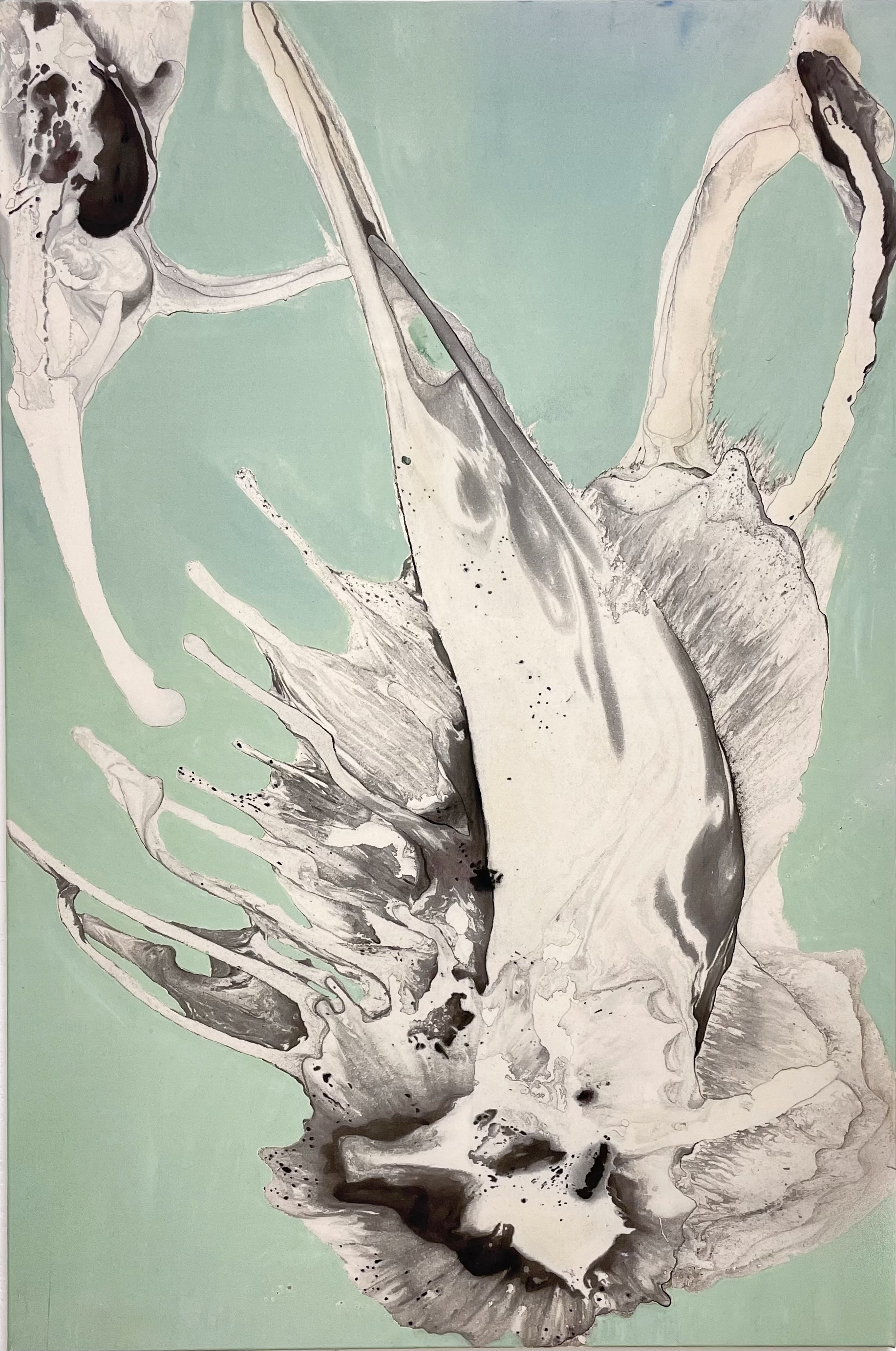 B115, mixed media on canvas, 150x100cm