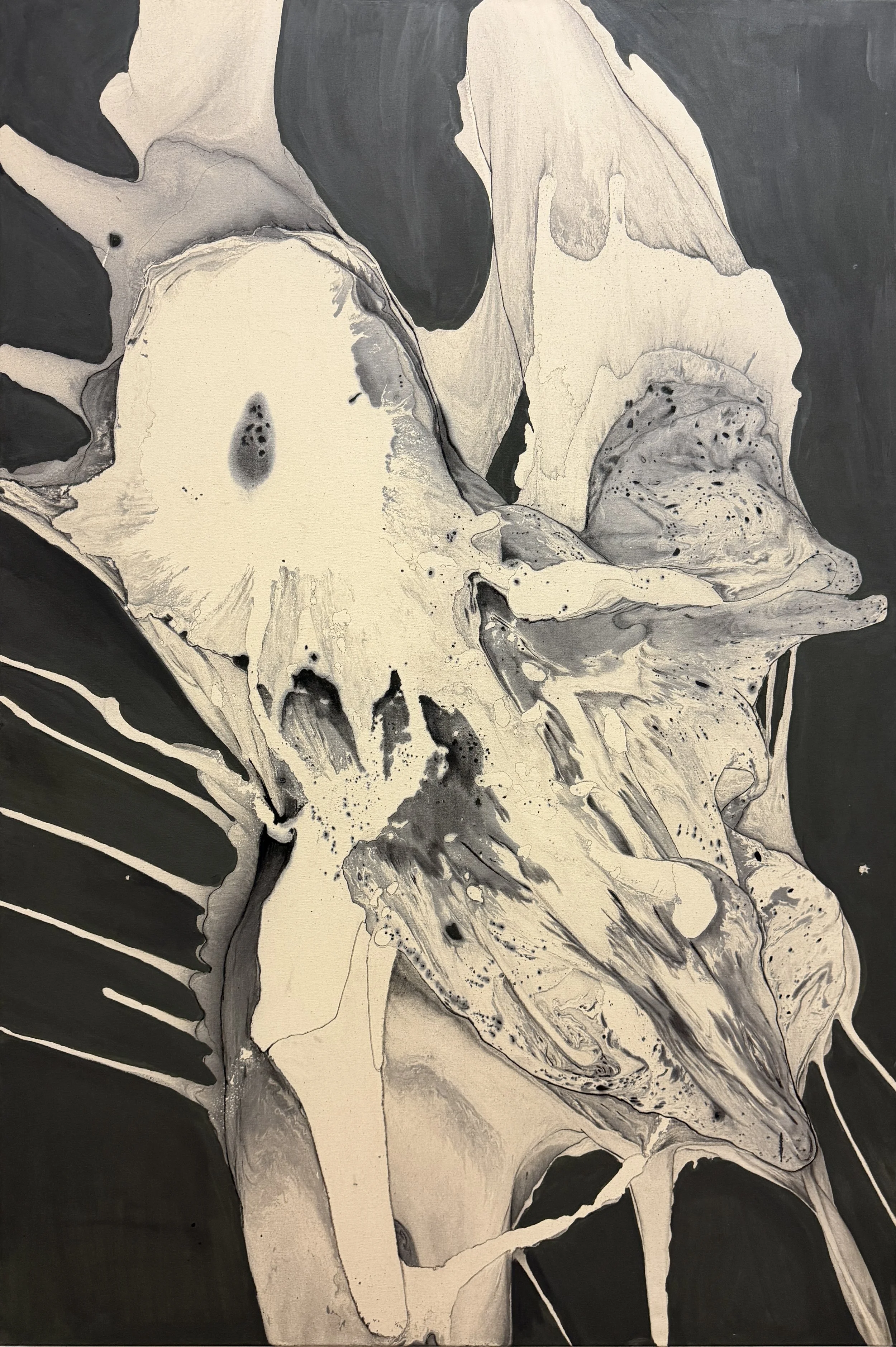 CNK12, mixed media on canvas, 150x100cm