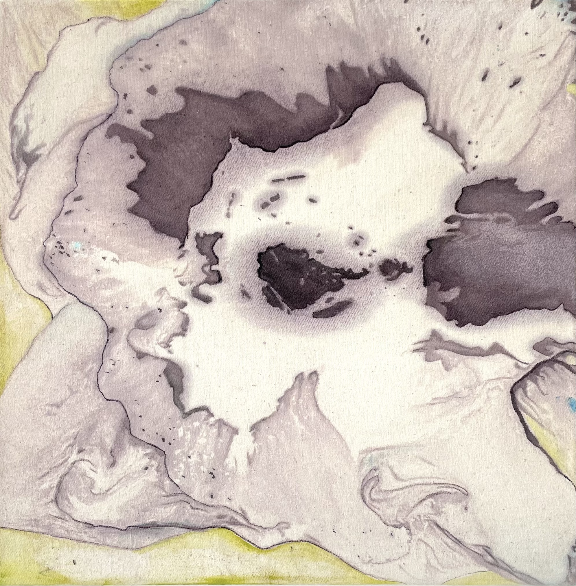 SC12, mixed media on canvas, 40x40cm