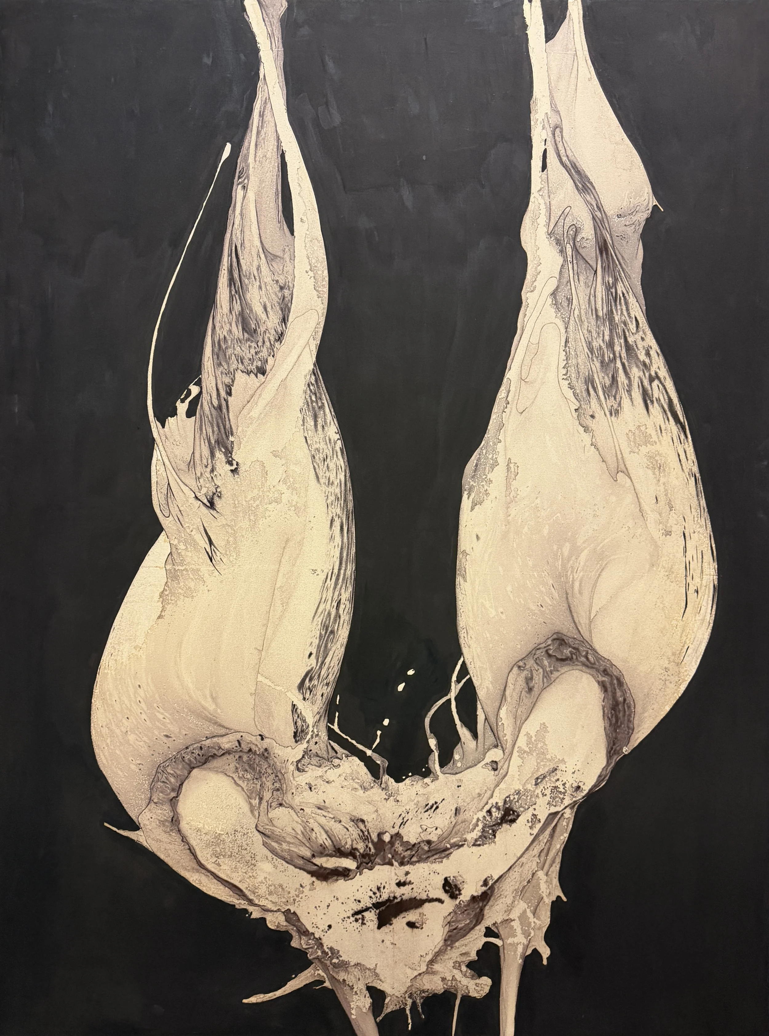 CNK8, mixed media on canvas, 200x150cm