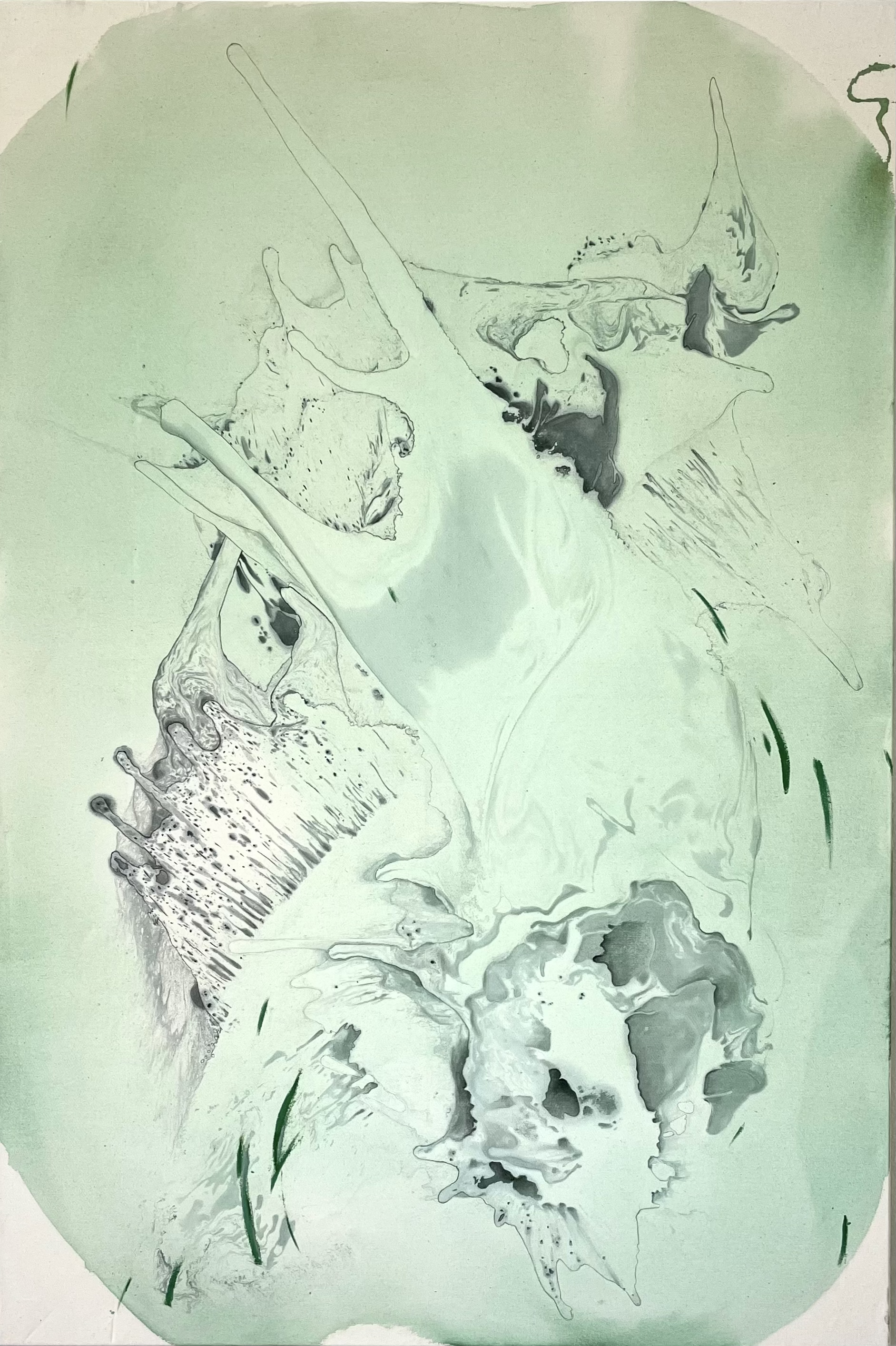 B108, mixed media on canvas, 150x100cm