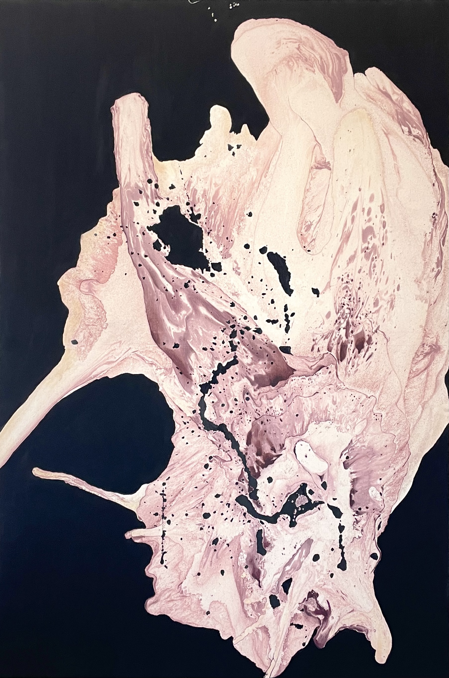 B113, mixed media on canvas, 150x100cm