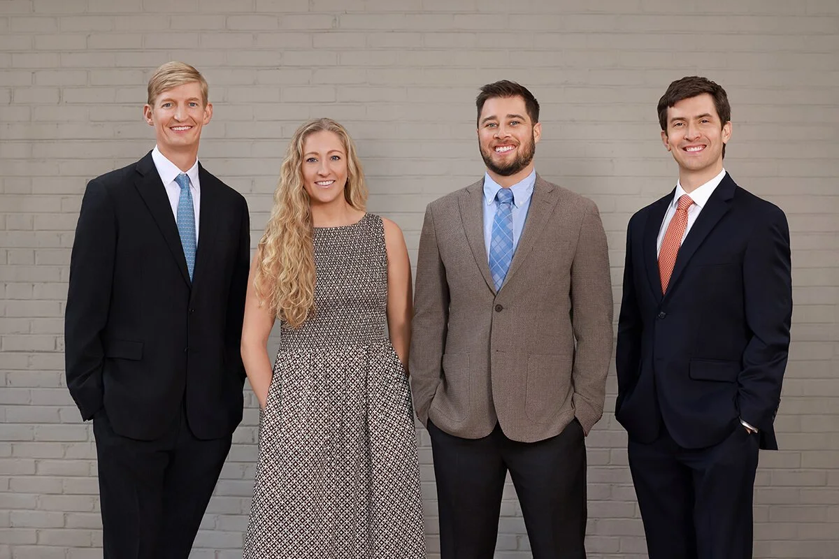 Dr. Patrick Lawrence, Dr. Moredock, Dr. Christopher Collie and Dr. Matthew J. Pelais