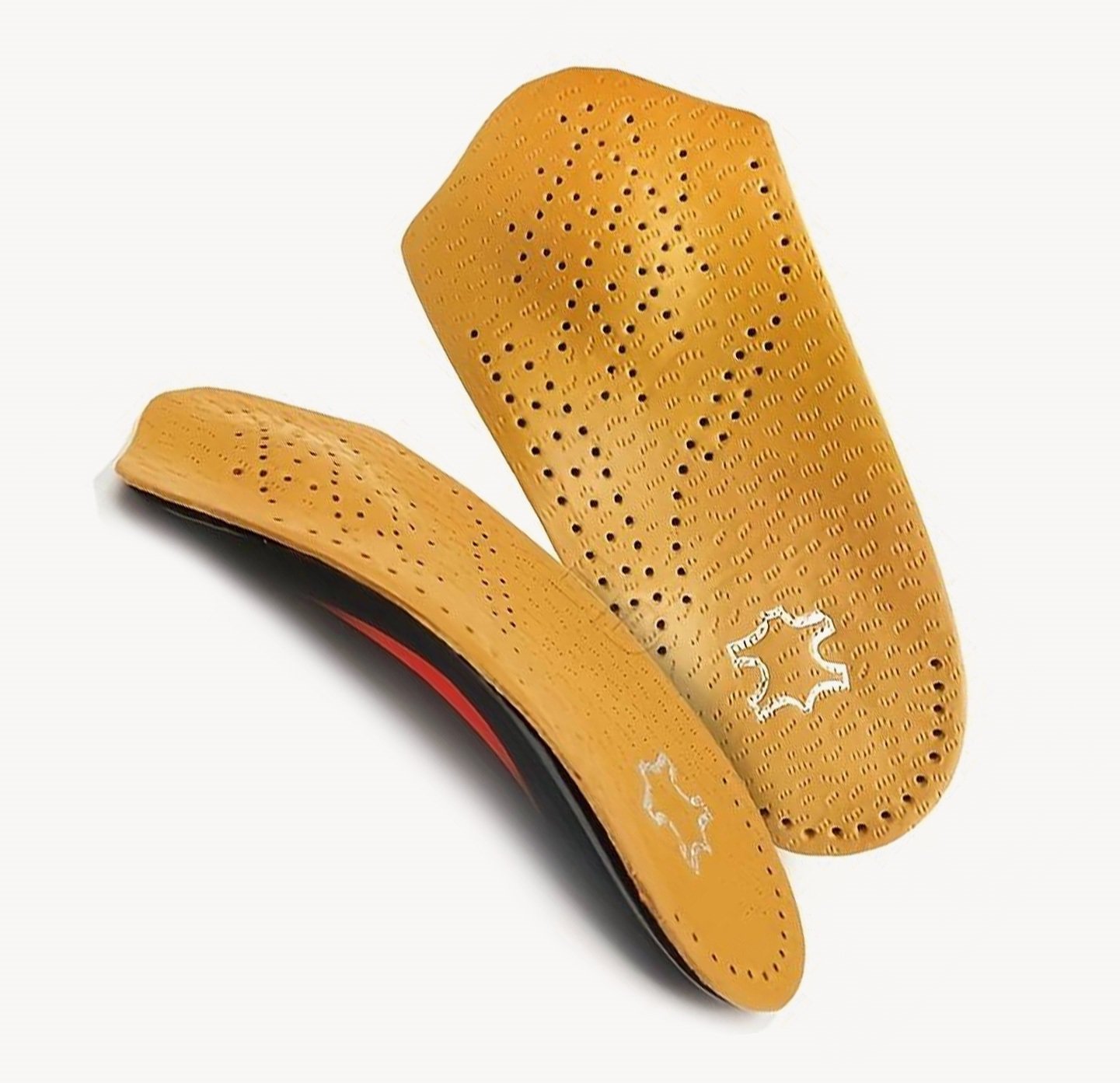 Demi-semelles cuir
