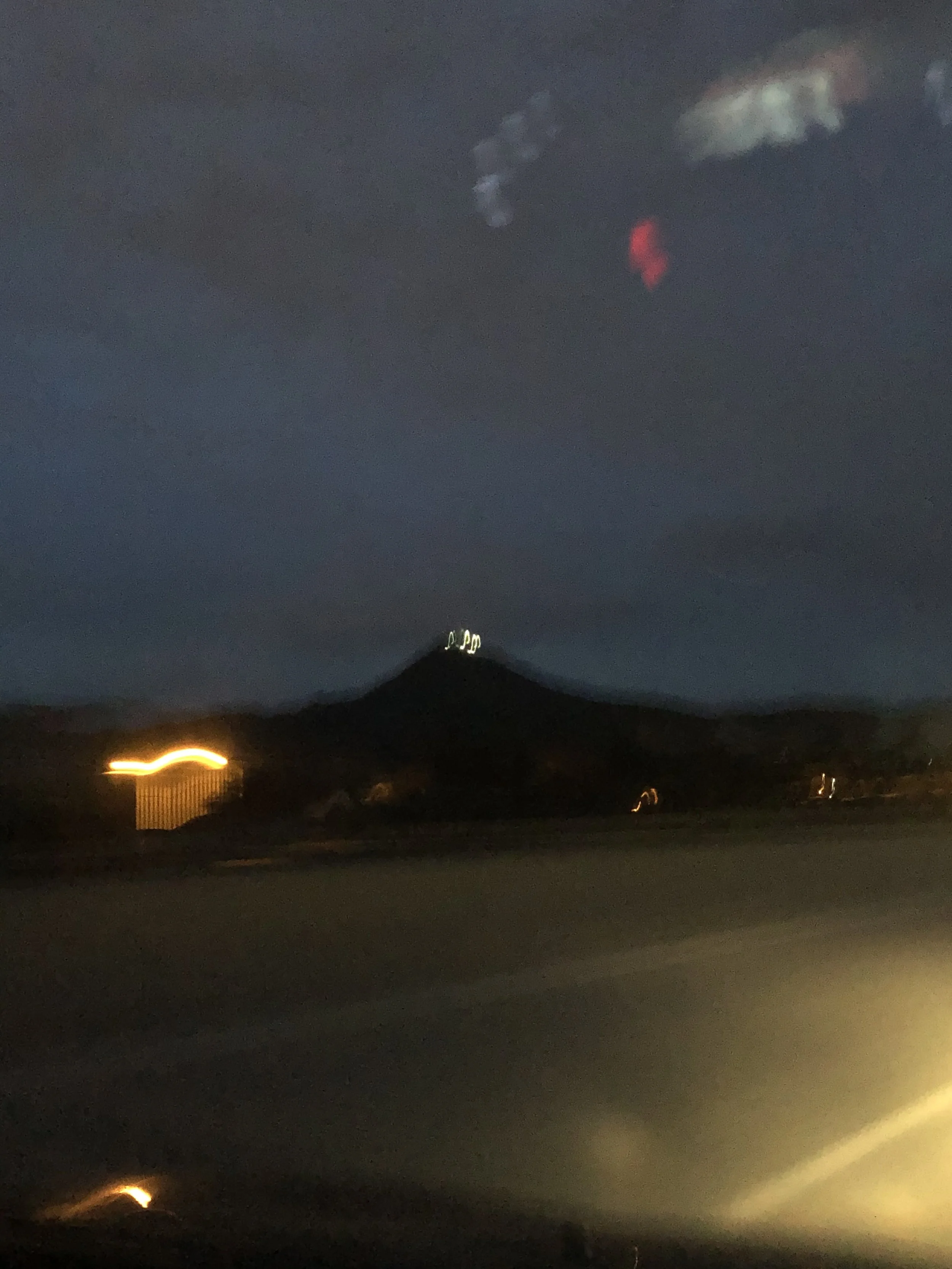 A Light on a Hilltop