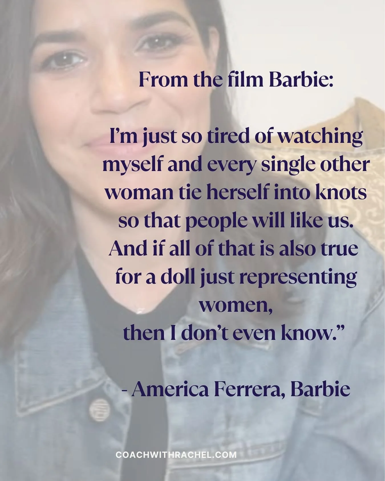 Questioning modern womanhood |

In the film Barbie, America Ferrera plays Gloria, a Mattel employee and mother who becomes disillusioned with the pressures of modern womanhood and helps Barbie navigate the real world while delivering the film&rsquo;s
