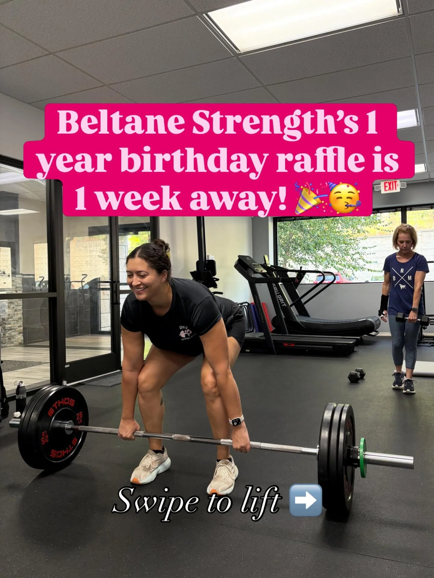 👉How to enter:

1) Follow us, like, tag 1-3 people you want to lift with.
2) Bonus for reposting!

😍 What you&rsquo;ll win:
✨ 1 month of unlimited small group training sessions
✨ 30 minute Quick Bliss facial from @the_spalette 
✨ 1 spring cookie de