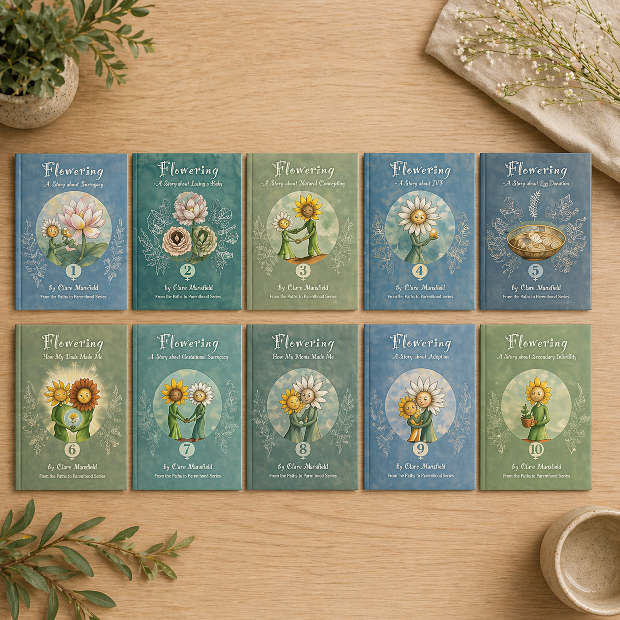 Paths to Parenthood Book Set - 10 stories