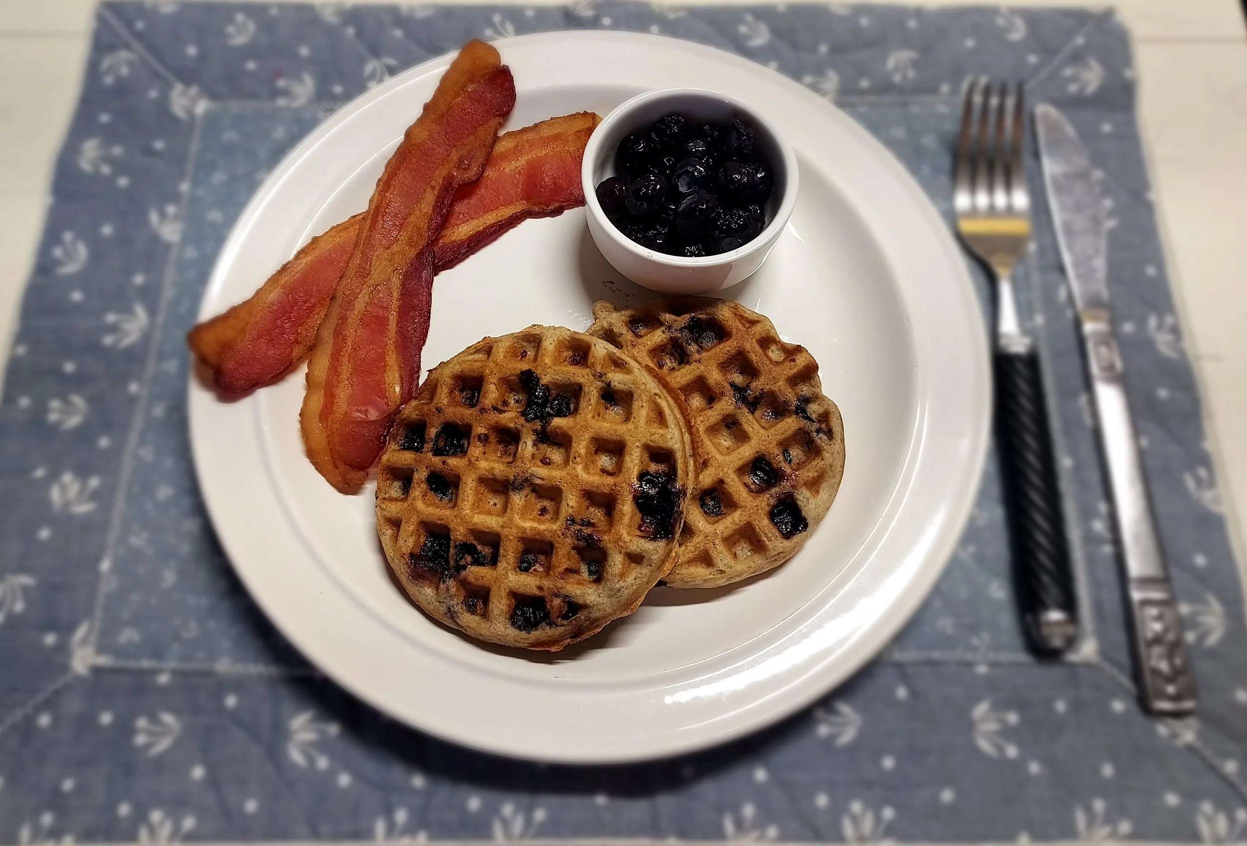 Blueberry Chaffle Recipe — Grain Free ME