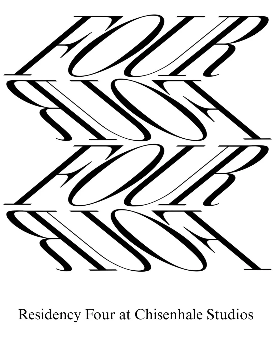 RESIDENCY FOUR 
 Two artists, one studio, four months.

Chisenhale Studios is pleased to invite applications for Residency Four; a shared studio opportunity for two artists to develop new work, undertake research, and/or advance existing projects wit