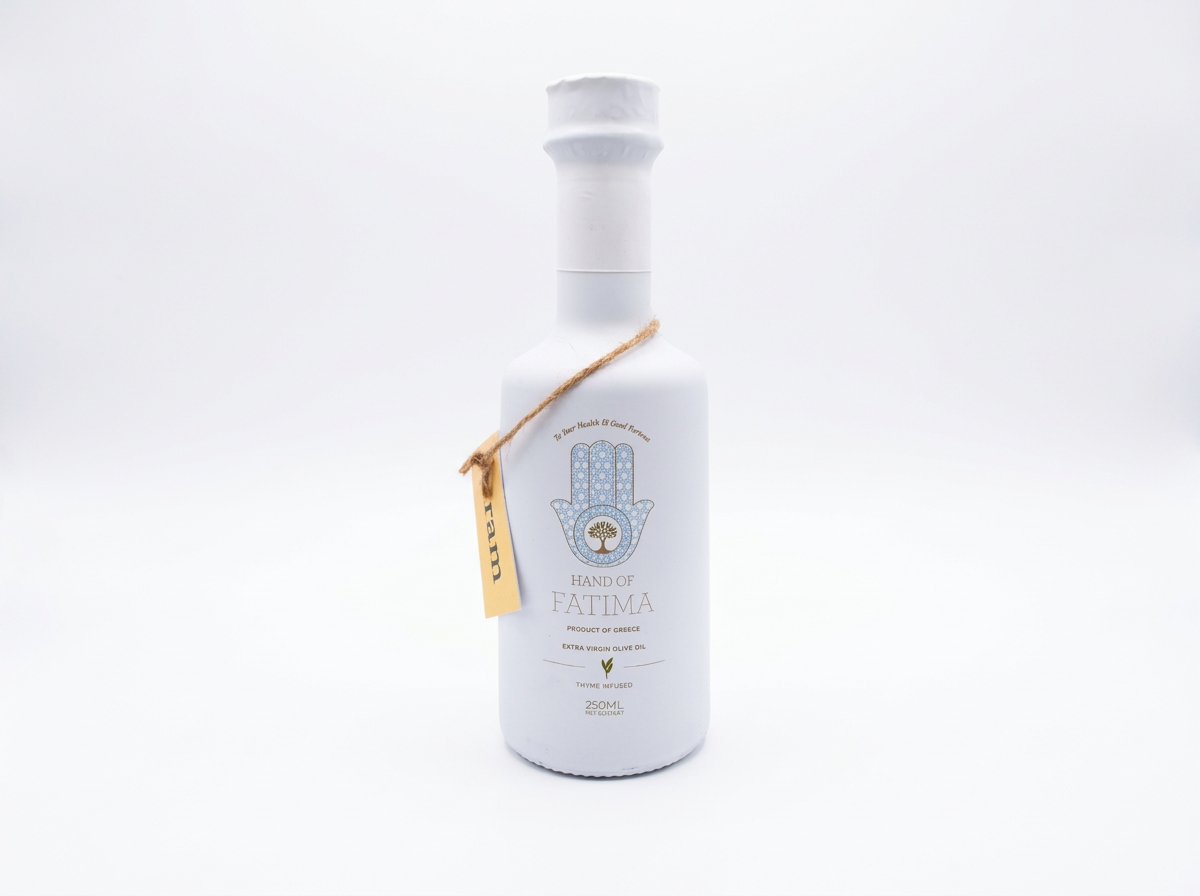 Hand of Fatima Olive Oil Thyme Infused 250ml