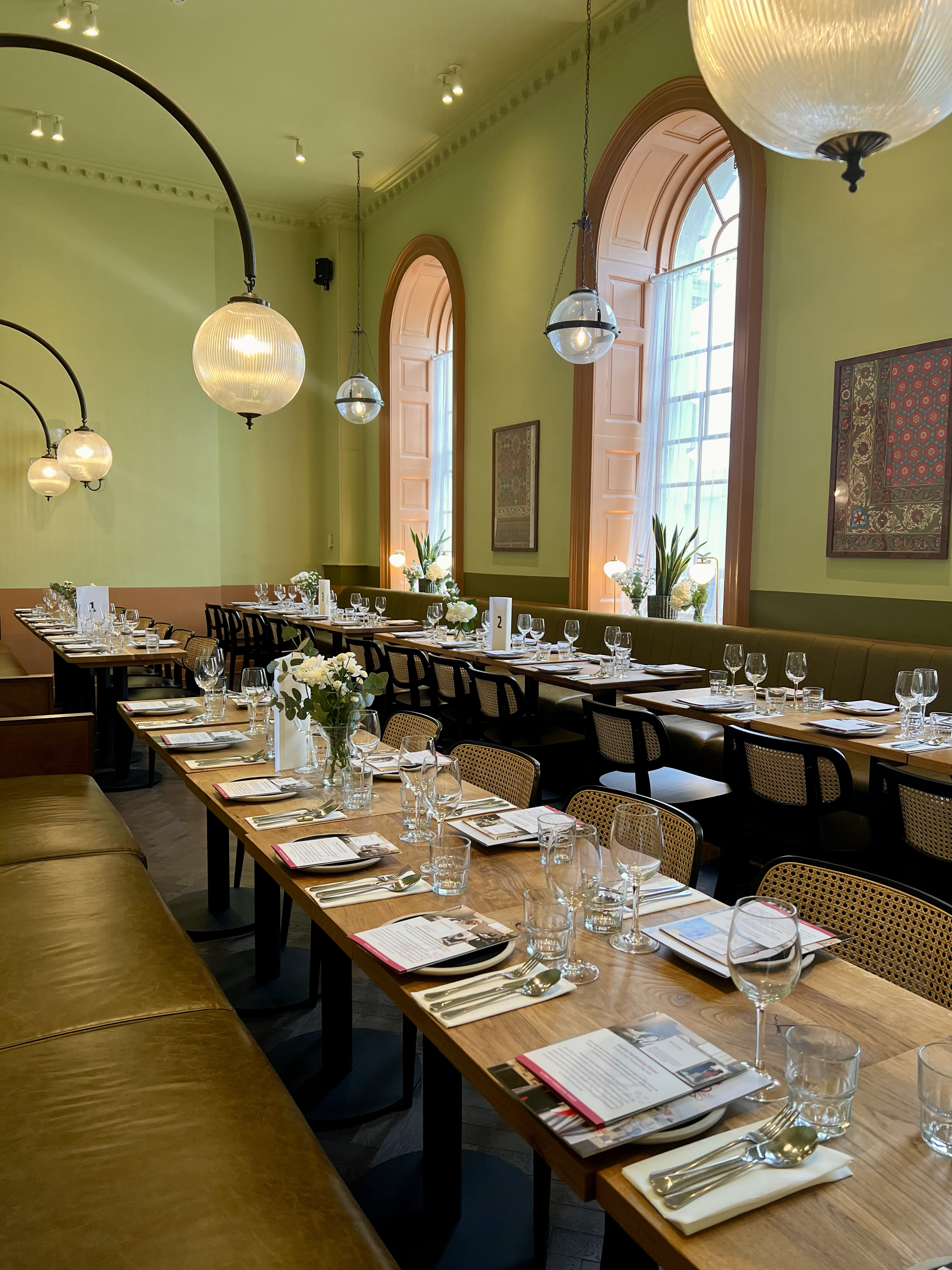 Private event hosted at Aram by Imad, Eastern Mediterranean restaurant, London