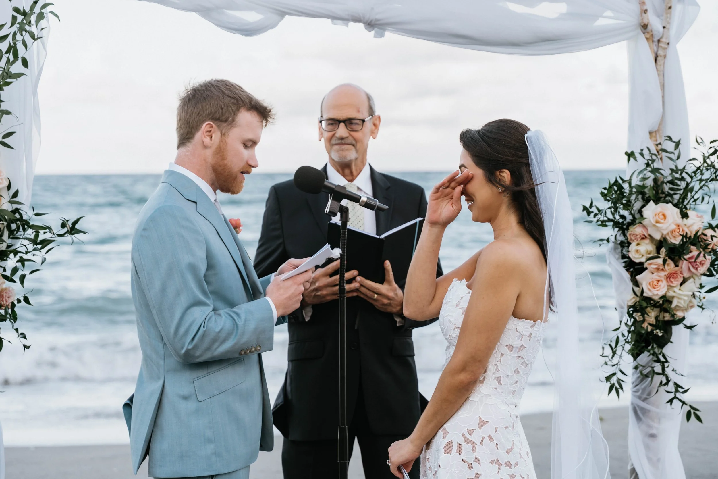 jupiter beach wedding 